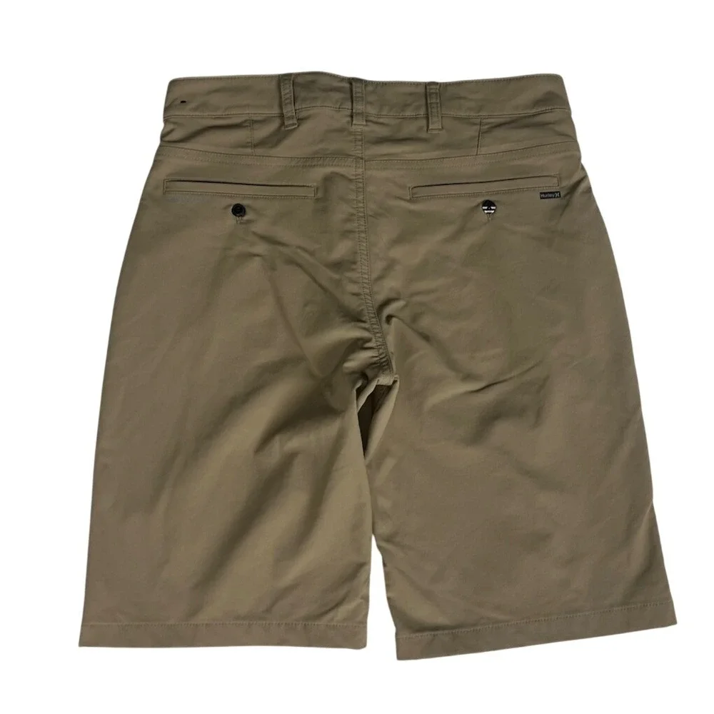 Hurley Hybrid Shorts Kids Nike‎ Dri-FIT Stretch SIZE 16 Tan